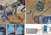 Wireless Ultrasonic Radar with TFT Monitor Wireless Ultrasonic Radar System